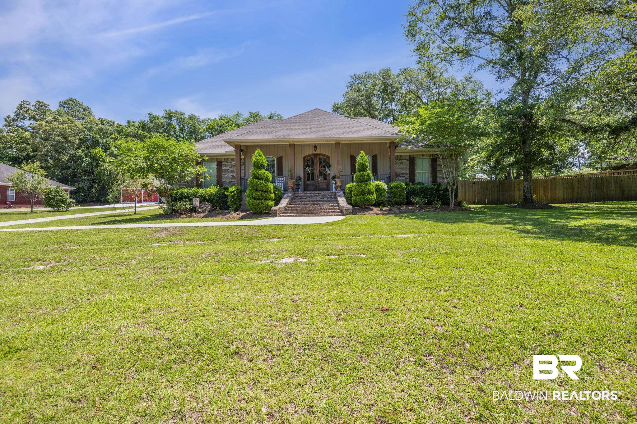 4331 Hamilton Oaks Lane Mobile, AL 36695 - Photo 33 of 38 View of front of home with french doors