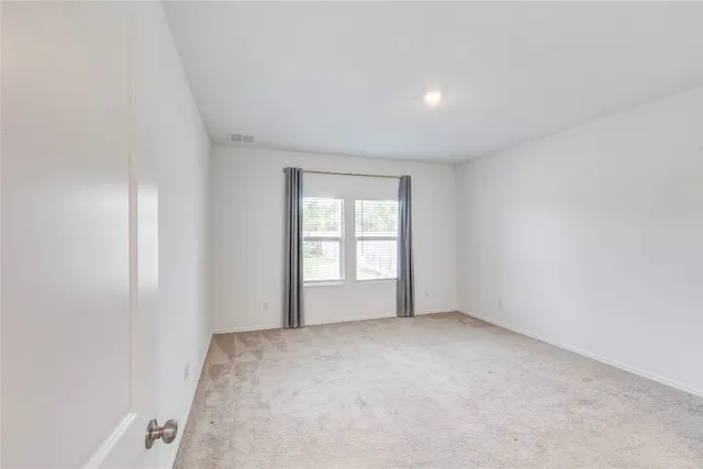 a view of empty room