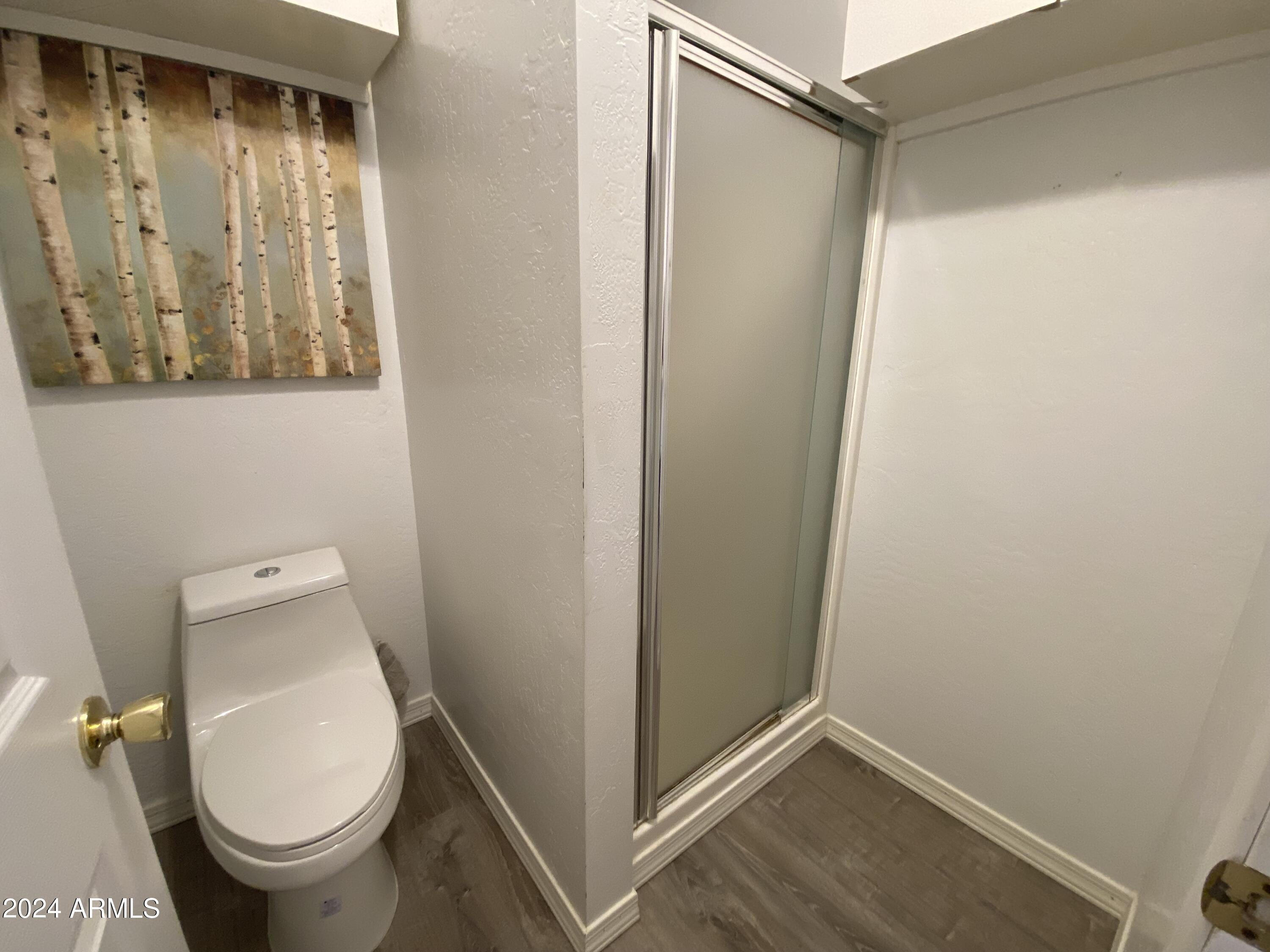 2066 West Klamath Avenue, Unit 66 Apache Junction, AZ 85119 - Photo 22 of 35 a bathroom with a toilet and a sink