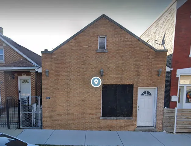 a view of a brick house