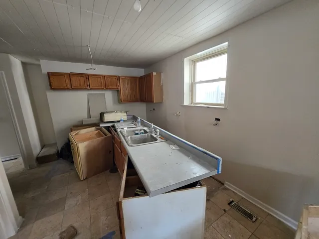 a room with storage and utility