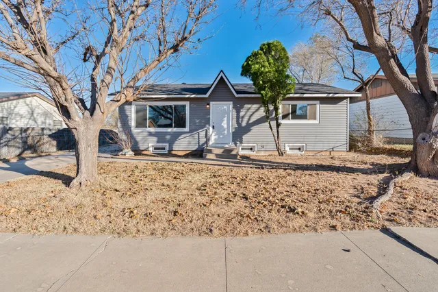 a view of house with outdoor space