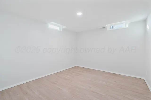 wooden floor in a room