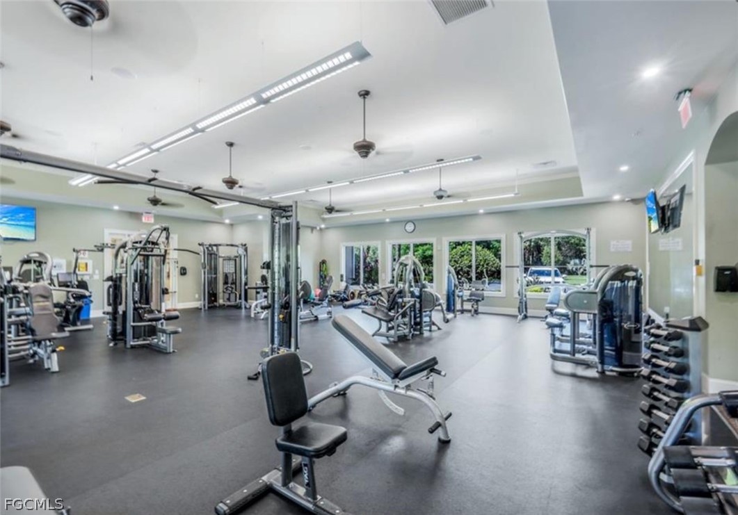 10805 Dennington Road Fort Myers, FL 33913 - Photo 43 of 45 a view of a room with gym equipment