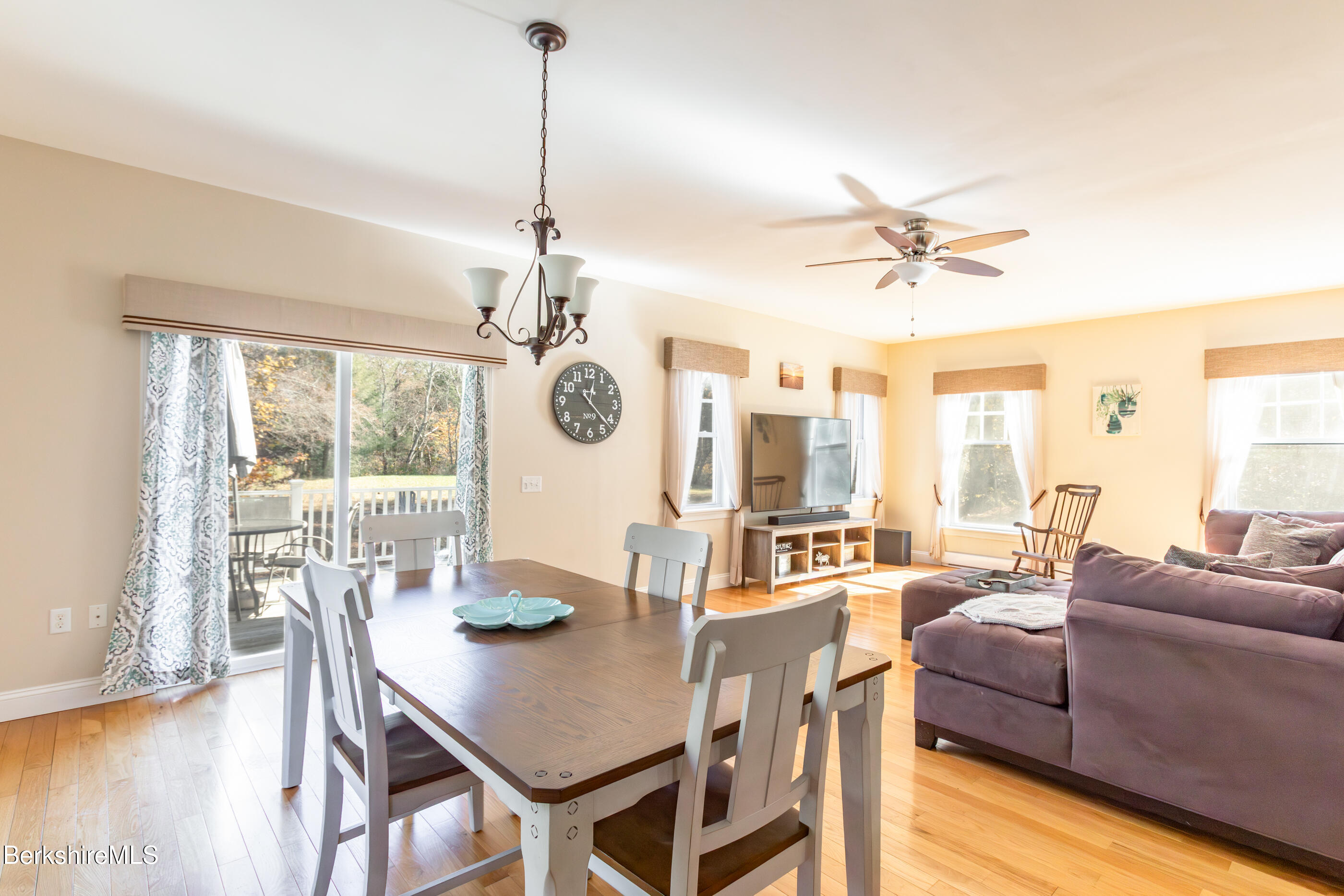 60 Middlefield Road Washington, MA 01223 - Photo 34 of 55 a view of a dining room with furniture window and wooden floor