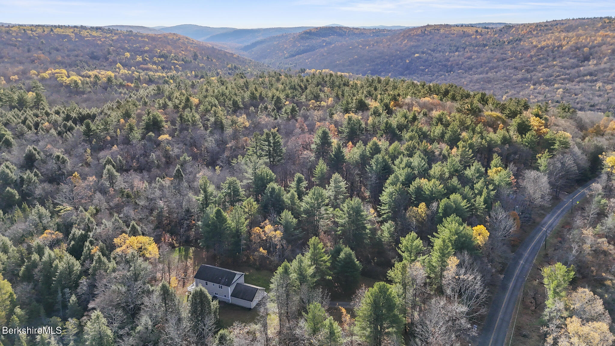 60 Middlefield Road Washington, MA 01223 - Photo 7 of 55 60 Middlefield Rd Washington MA drone ph