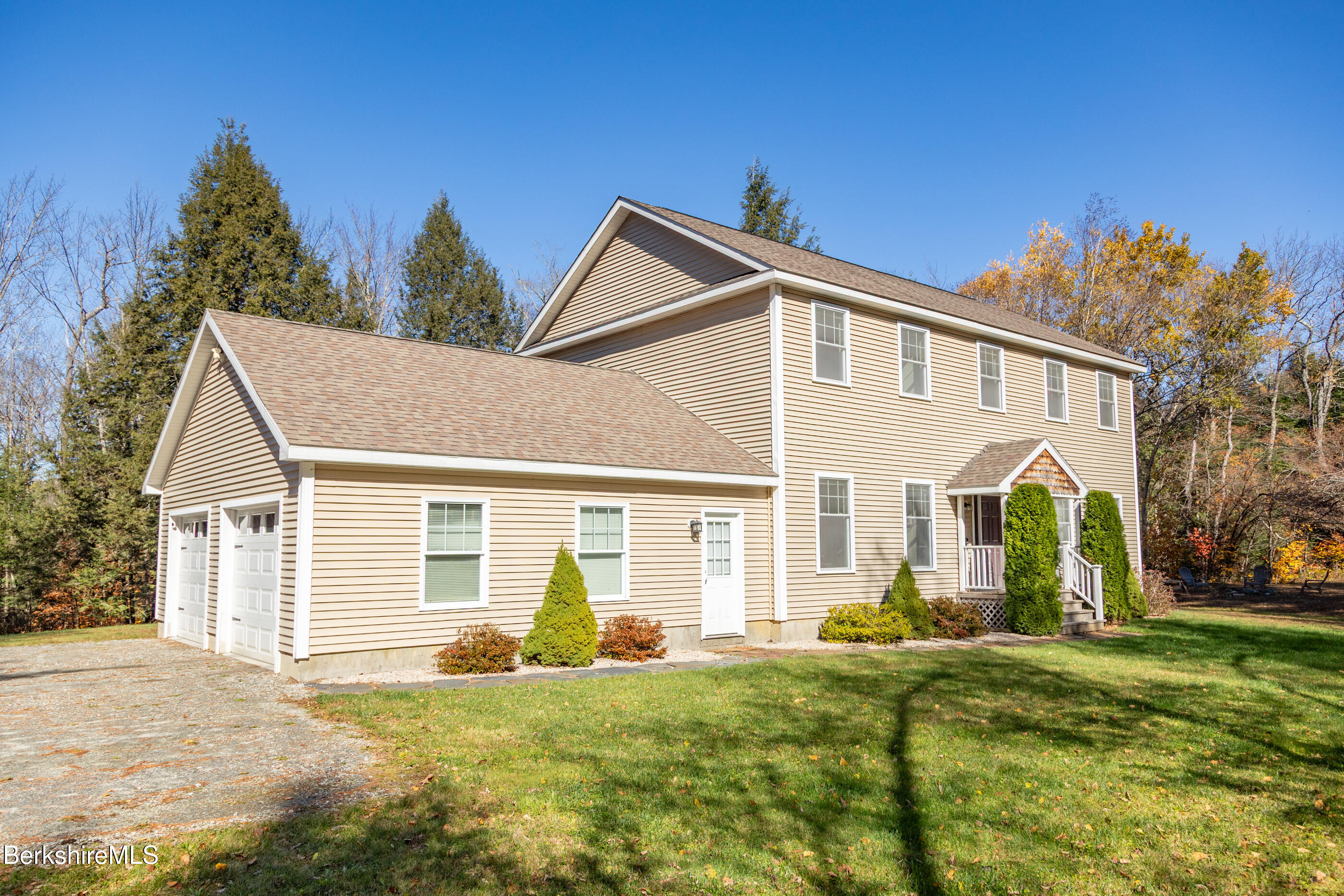 60 Middlefield Road Washington, MA 01223 - Photo 9 of 55 a front view of house with yard and green space