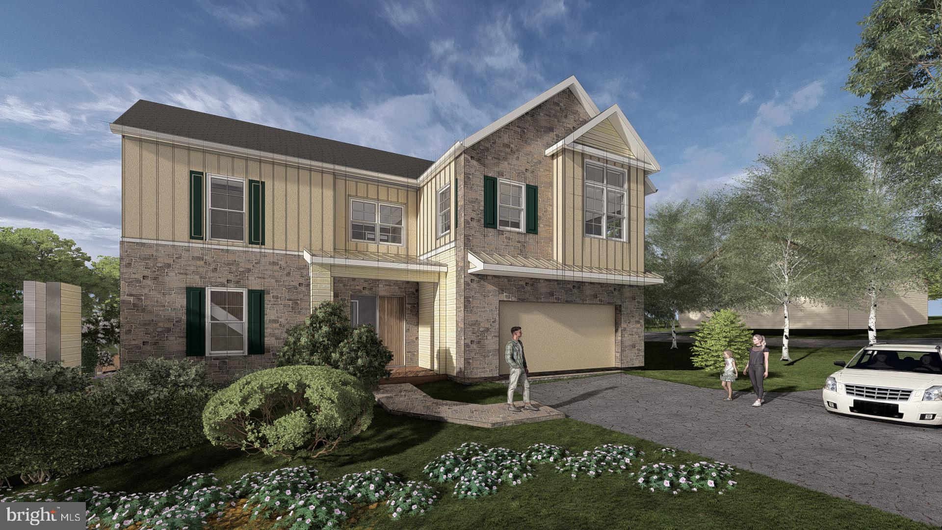 3607 Gradyville Road Newtown Square, PA 19073 - Photo 2 of 16 a front view of a house with garden