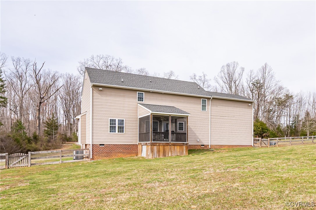 3847 Sage Road Sandy Hook, VA 23153 - Photo 34 of 37 a house view with a outdoor space