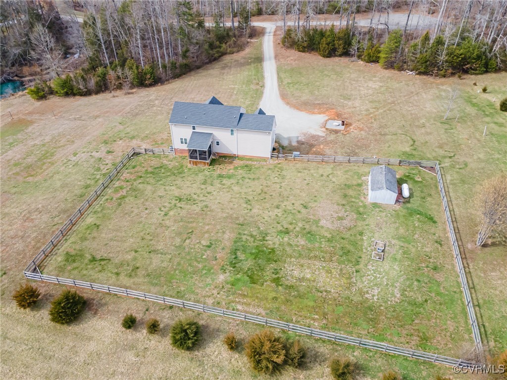 3847 Sage Road Sandy Hook, VA 23153 - Photo 37 of 37 a view of a yard with an outdoor space