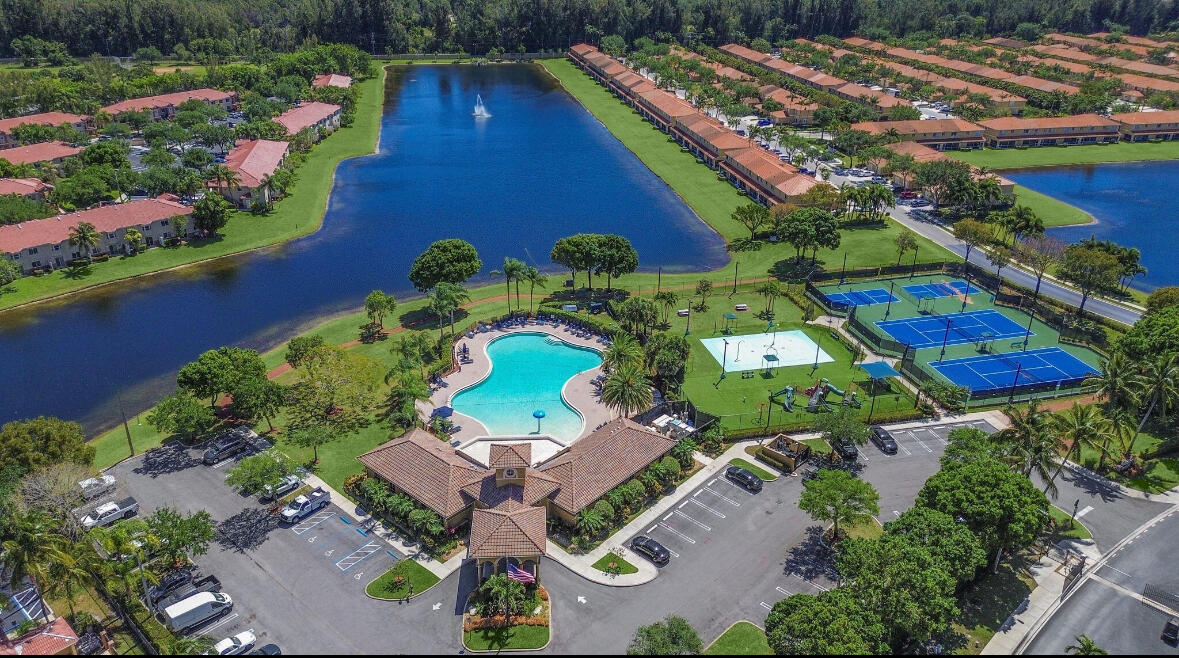 3290 Turtle Cove West Palm Beach, FL 33411 - Photo 4 of 55 an aerial view of a house swimming pool and outdoor space