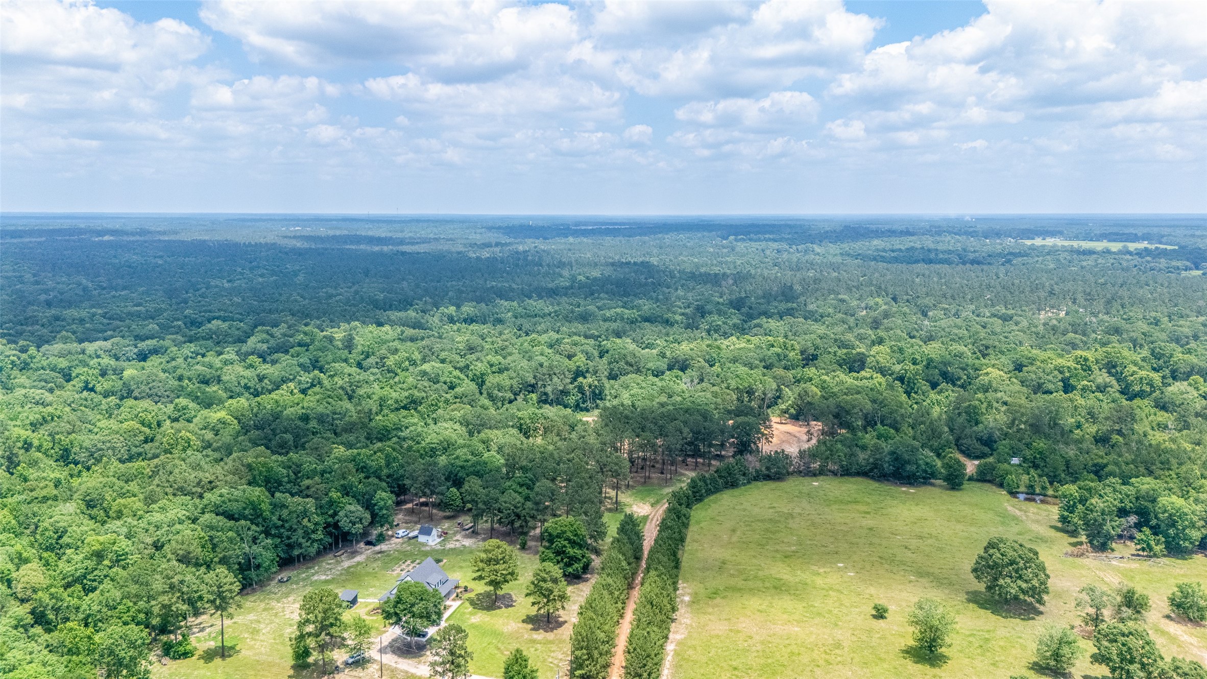 13907 Willis Waukegan Road Conroe, TX 77303 - Photo 16 of 18 a view of a swimming pool with a yard