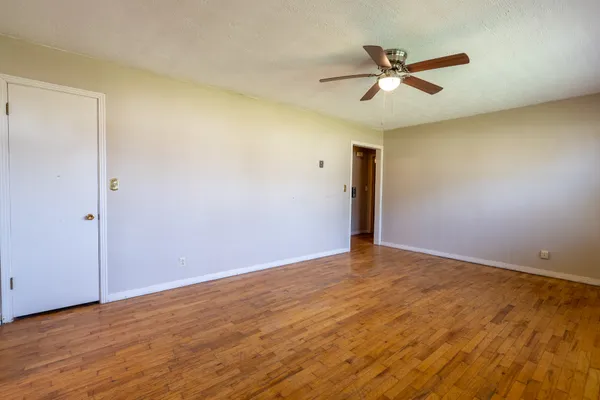 wooden floor in an empty room