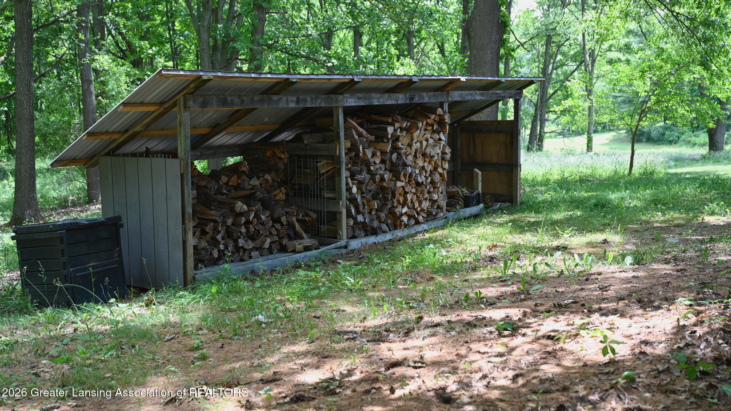 6464 Lounsbury Road Williamston, MI 48895 - Photo 58 of 92 Firewood Container