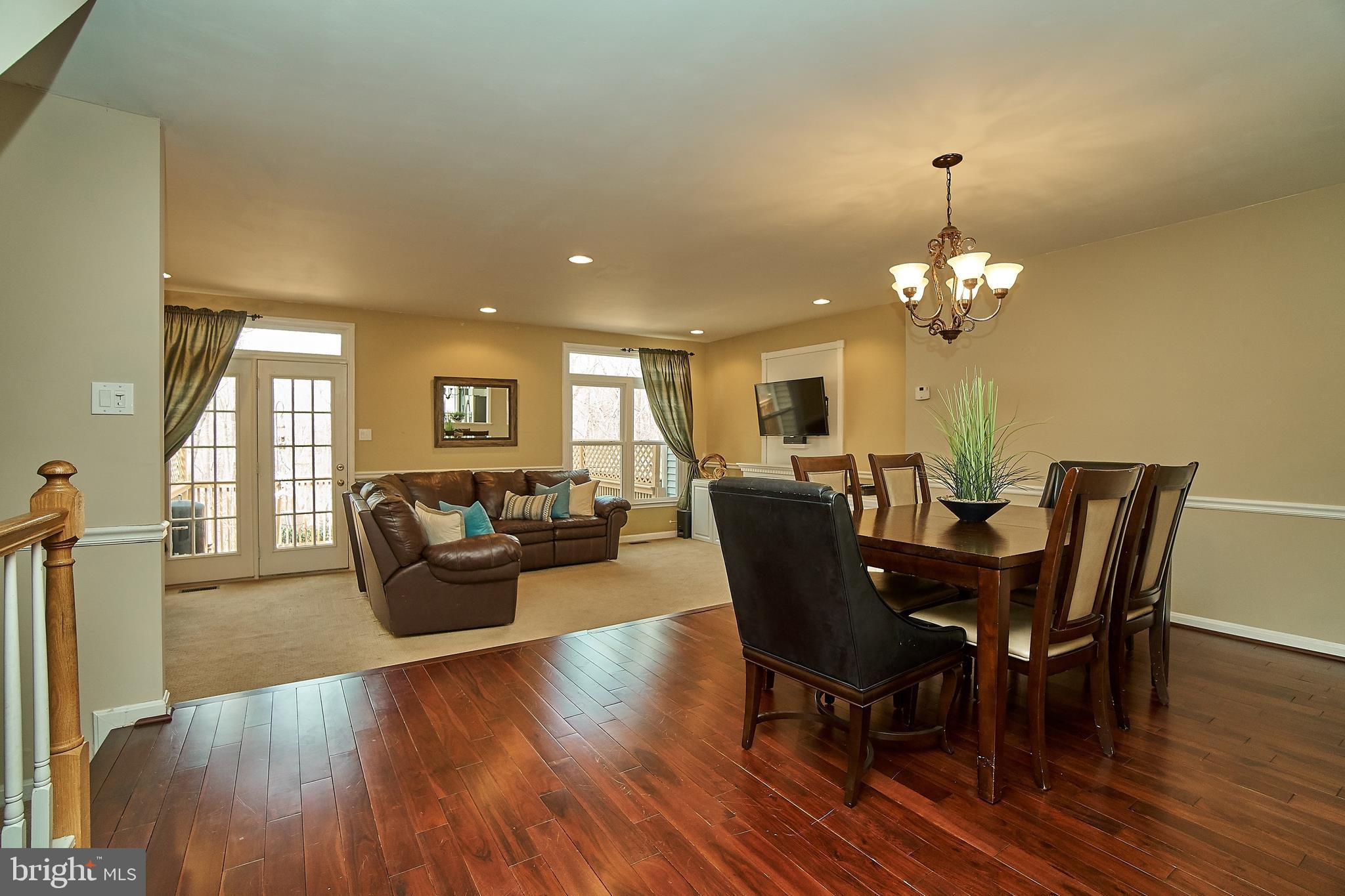 7214 Olde Lantern Way Springfield, VA 22152 - Photo 7 of 32 Spacious Living and Dining Rooms.