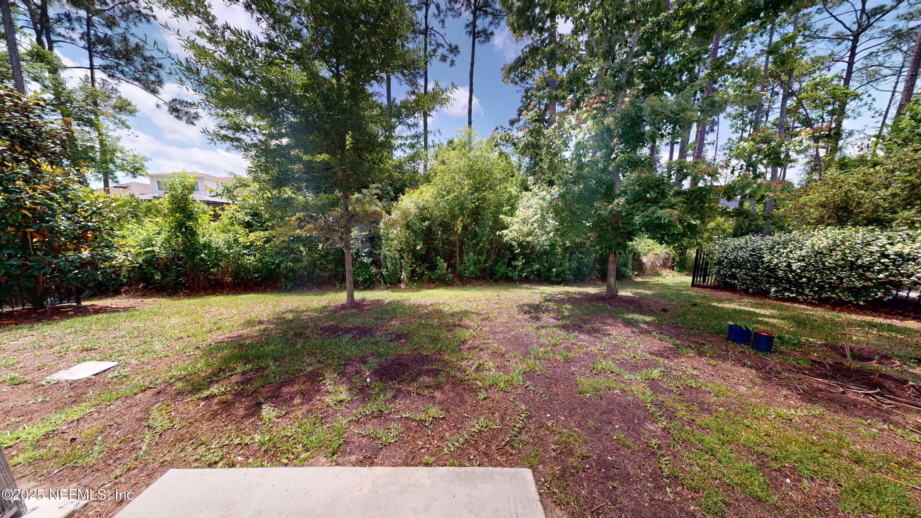 93 Scotch Pebble Drive Jacksonville, FL 32259 - Photo 18 of 27 a view of backyard with green space