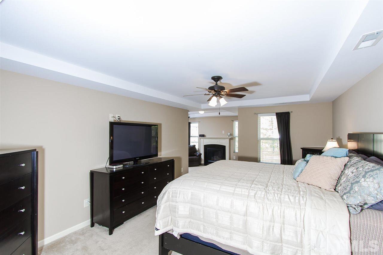 1401 Ranchester Road Knightdale, NC 27545 - Photo 14 of 24 Enormous master bedroom is a luxury retreat!