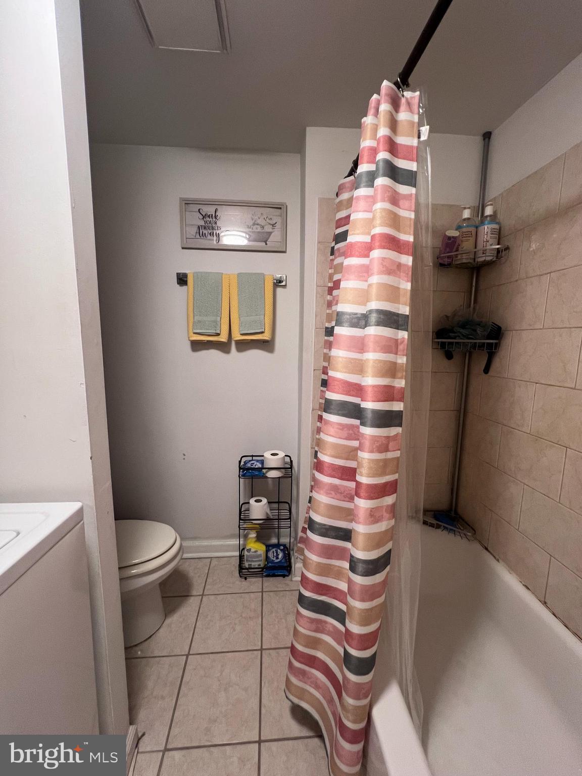 449 Via Cascata Drive Clementon, NJ 08021 - Photo 13 of 16 a bathroom with a sink a toilet and shower curtain