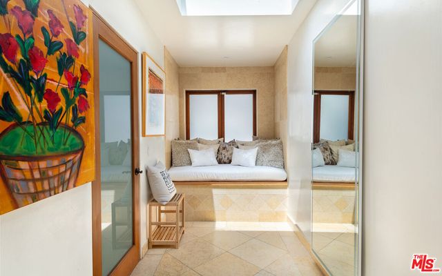 a outdoor space with furniture