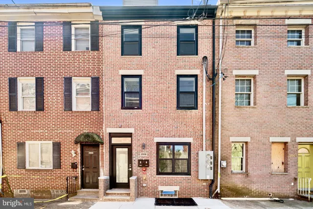 a view of a building with many windows