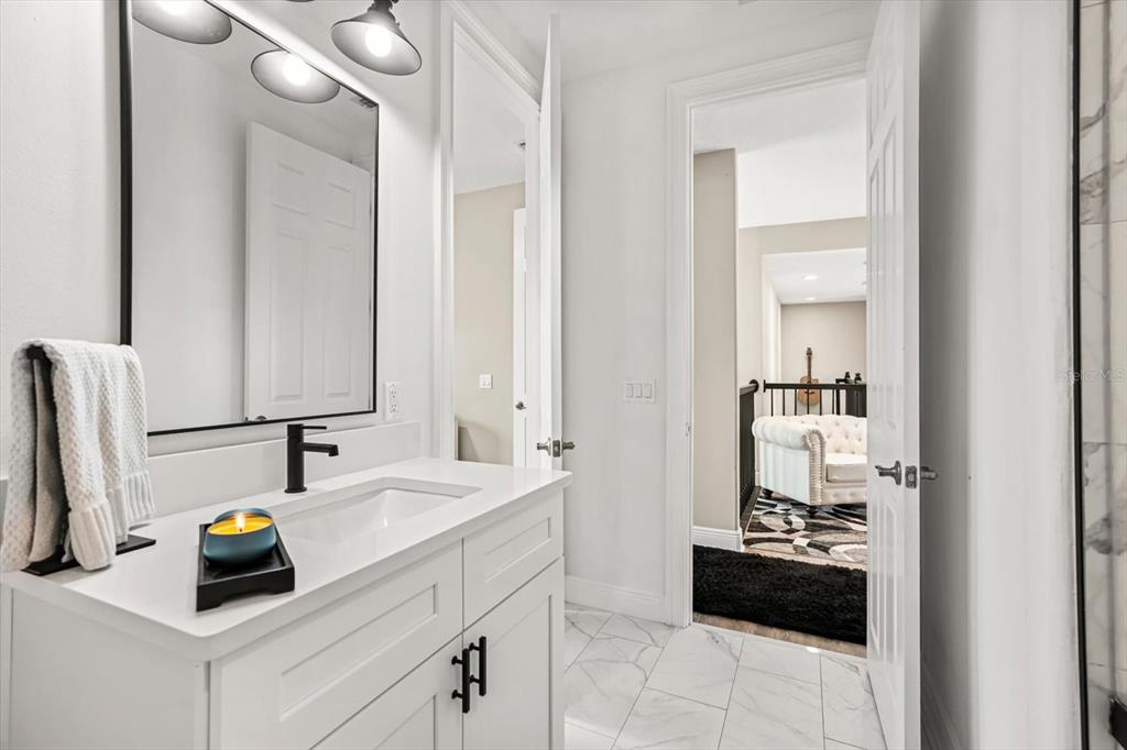 10370 Trout Road Orlando, FL 32836 - Photo 20 of 41 a kitchen with a sink and a refrigerator