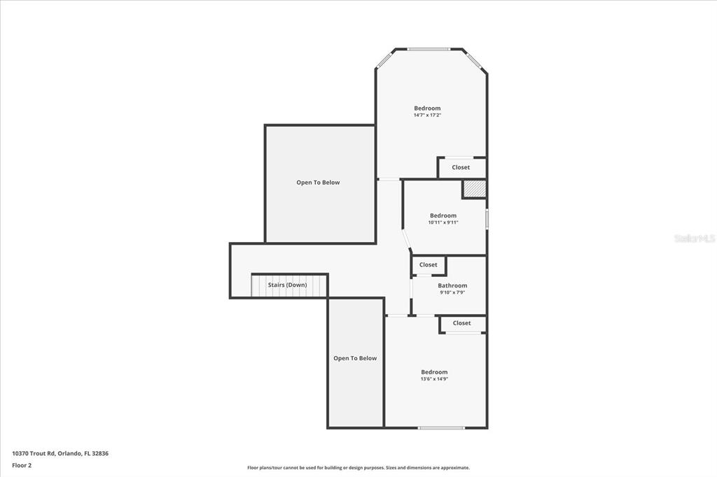 10370 Trout Road Orlando, FL 32836 - Photo 39 of 41 a picture of a floor plan
