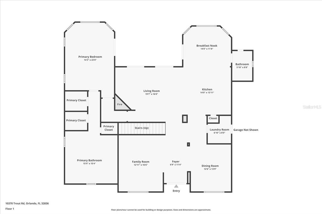 10370 Trout Road Orlando, FL 32836 - Photo 41 of 41 a picture of a bathroom with a shower