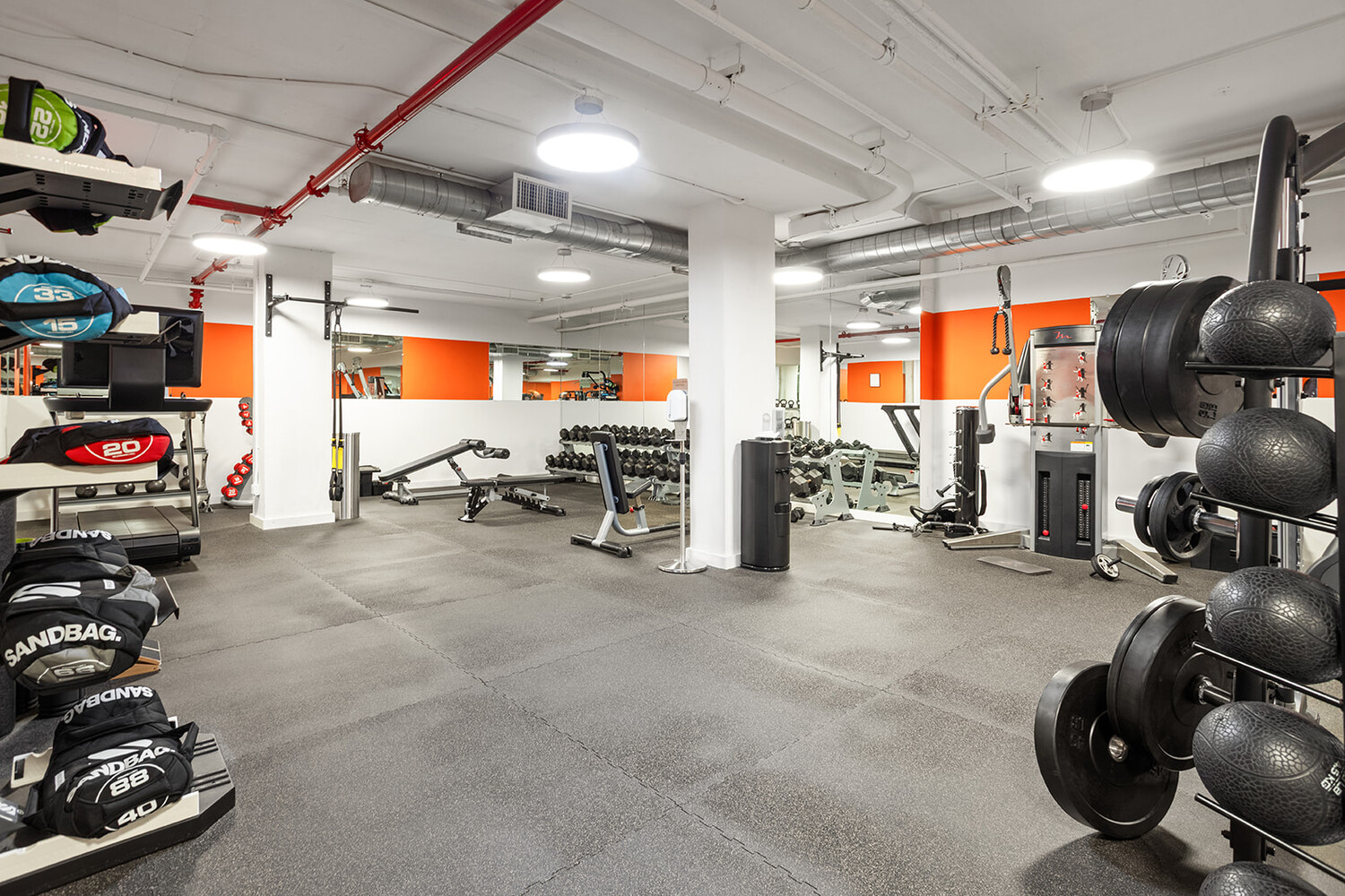 385 1st Avenue, Unit 7F Manhattan, NY 10010 - Photo 14 of 15 a view of a room with gym equipment