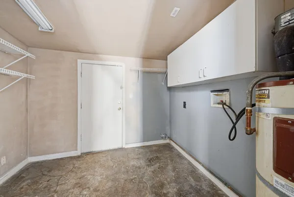 an aerial view of residential house with outdoor space