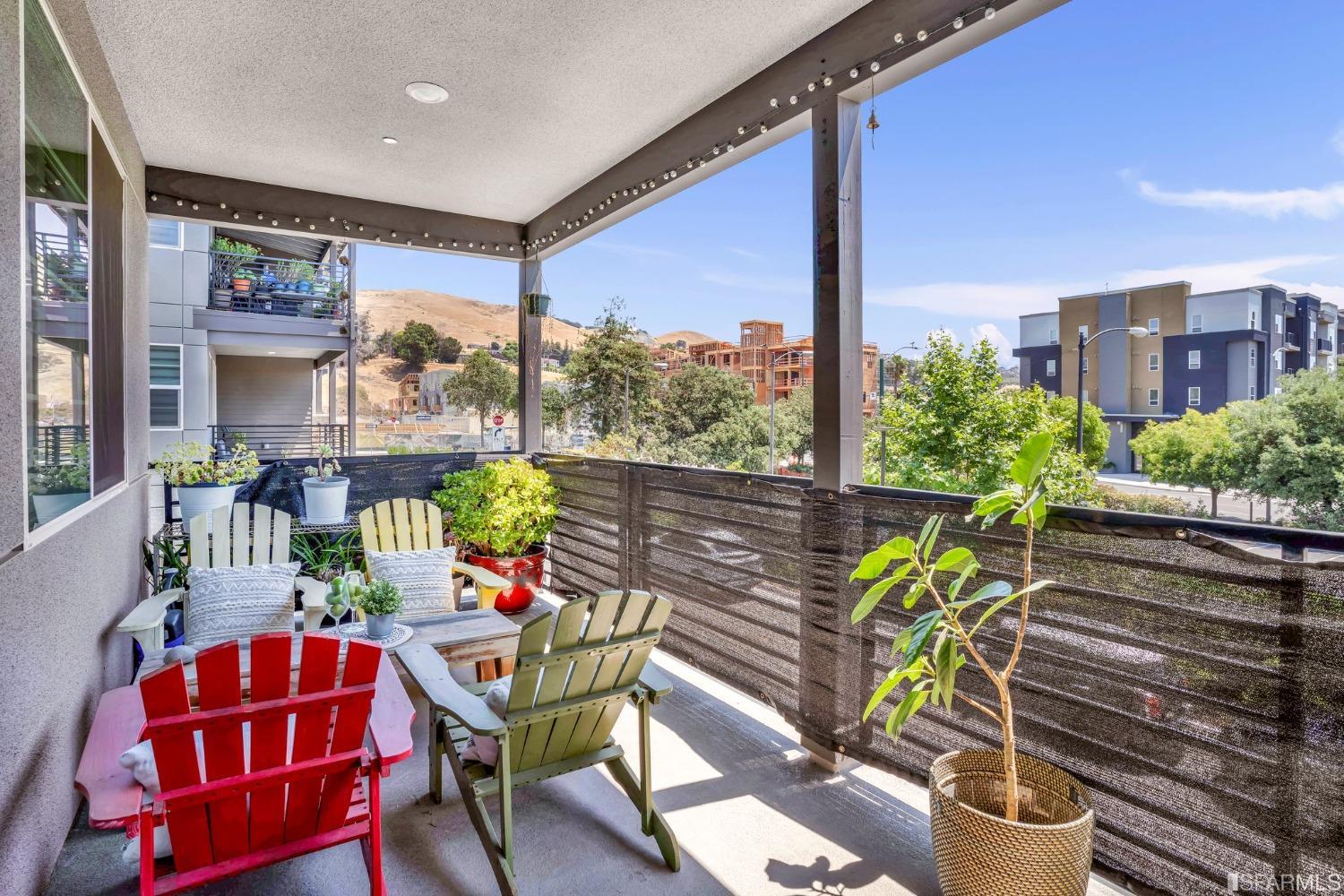 444 Trace Lane Hayward, CA 94544 - Photo 26 of 33 a outdoor living space with furniture and a potted plant