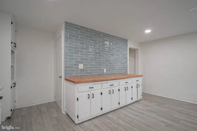 a view of wooden floor