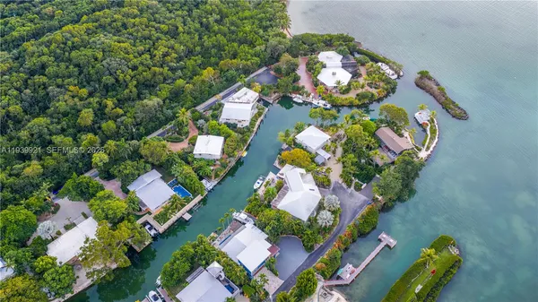 a view of a lake and mountain