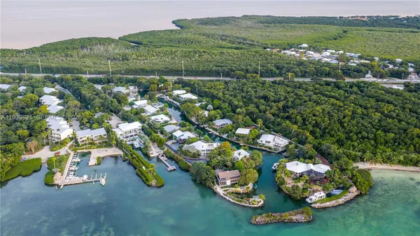 a view of an ocean and beach