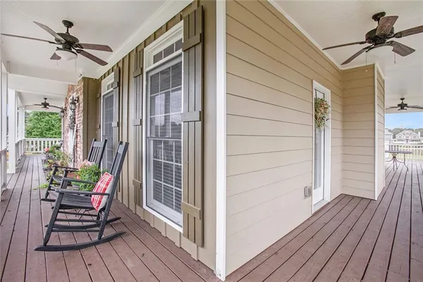 a outdoor space with wooden floor and outdoor space