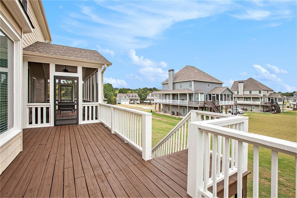 92 River Walk Parkway Euharlee, GA 30145 - Photo 35 of 53 a view of a house with wooden deck