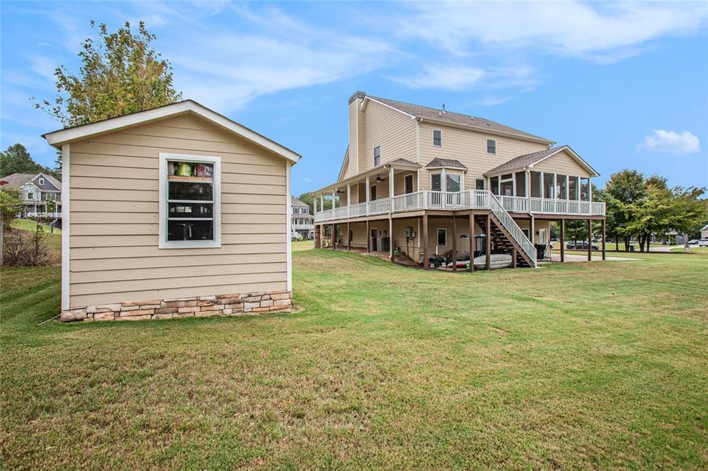 92 River Walk Parkway Euharlee, GA 30145 - Photo 37 of 53 a front view of a house with a yard