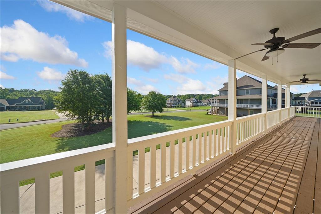92 River Walk Parkway Euharlee, GA 30145 - Photo 49 of 53 a view of a porch with a yard
