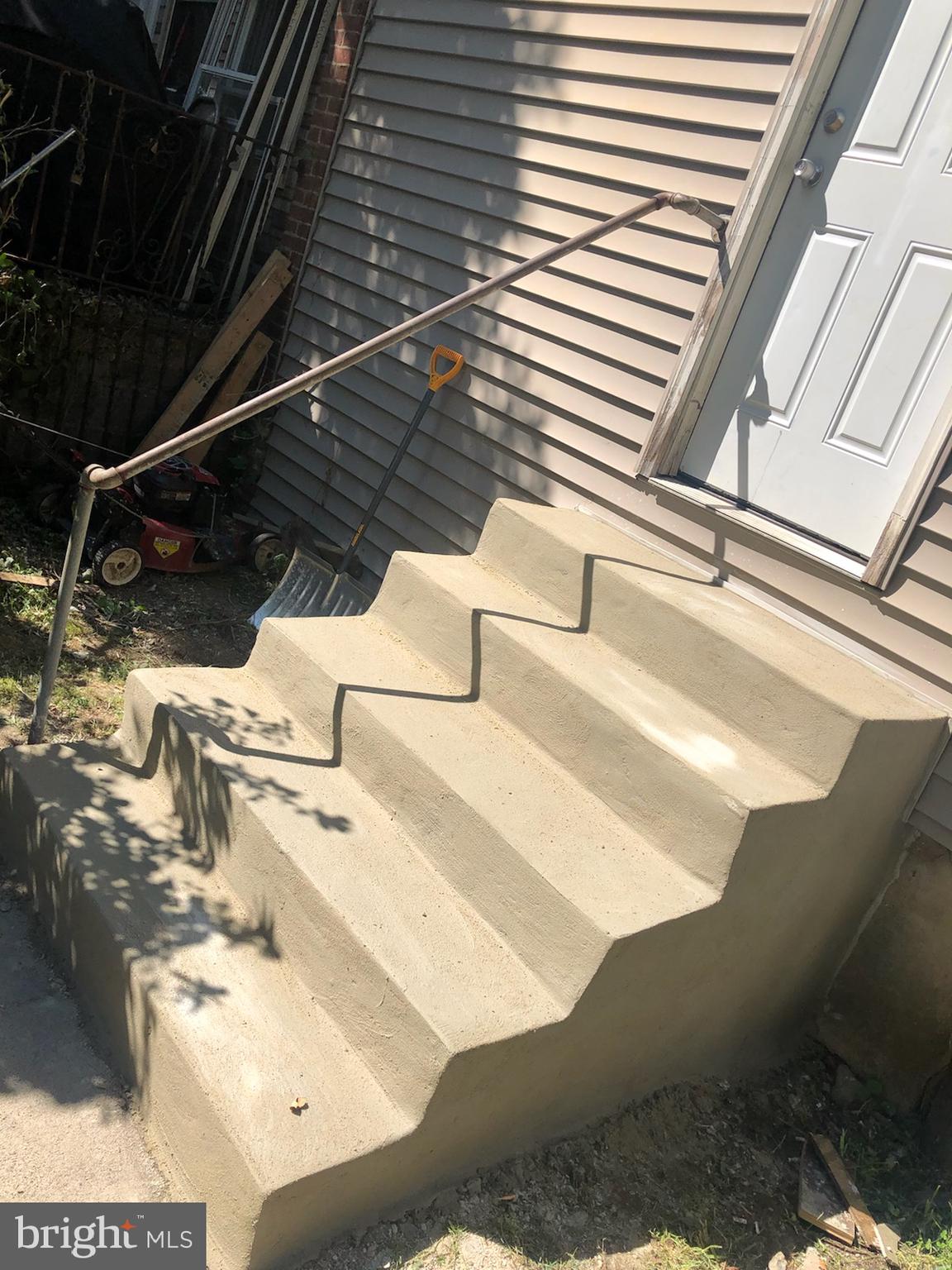 104 East Tabor Road Philadelphia, PA 19120 - Photo 27 of 32 New steps in the back