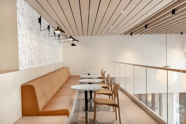 a view of a chairs in a patio