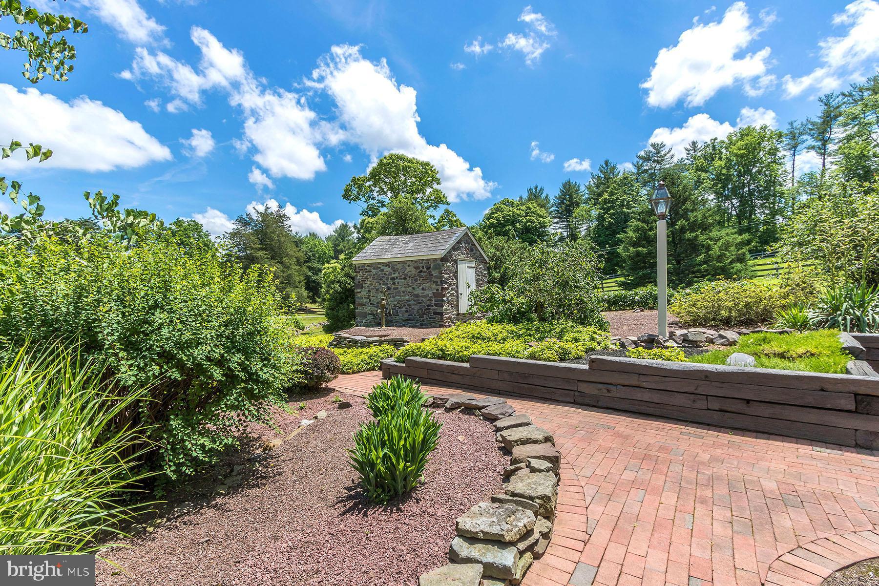 655 Kintner Road Kintnersville, PA 18930 - Photo 6 of 47 Brick Pathway to Garage and Parking