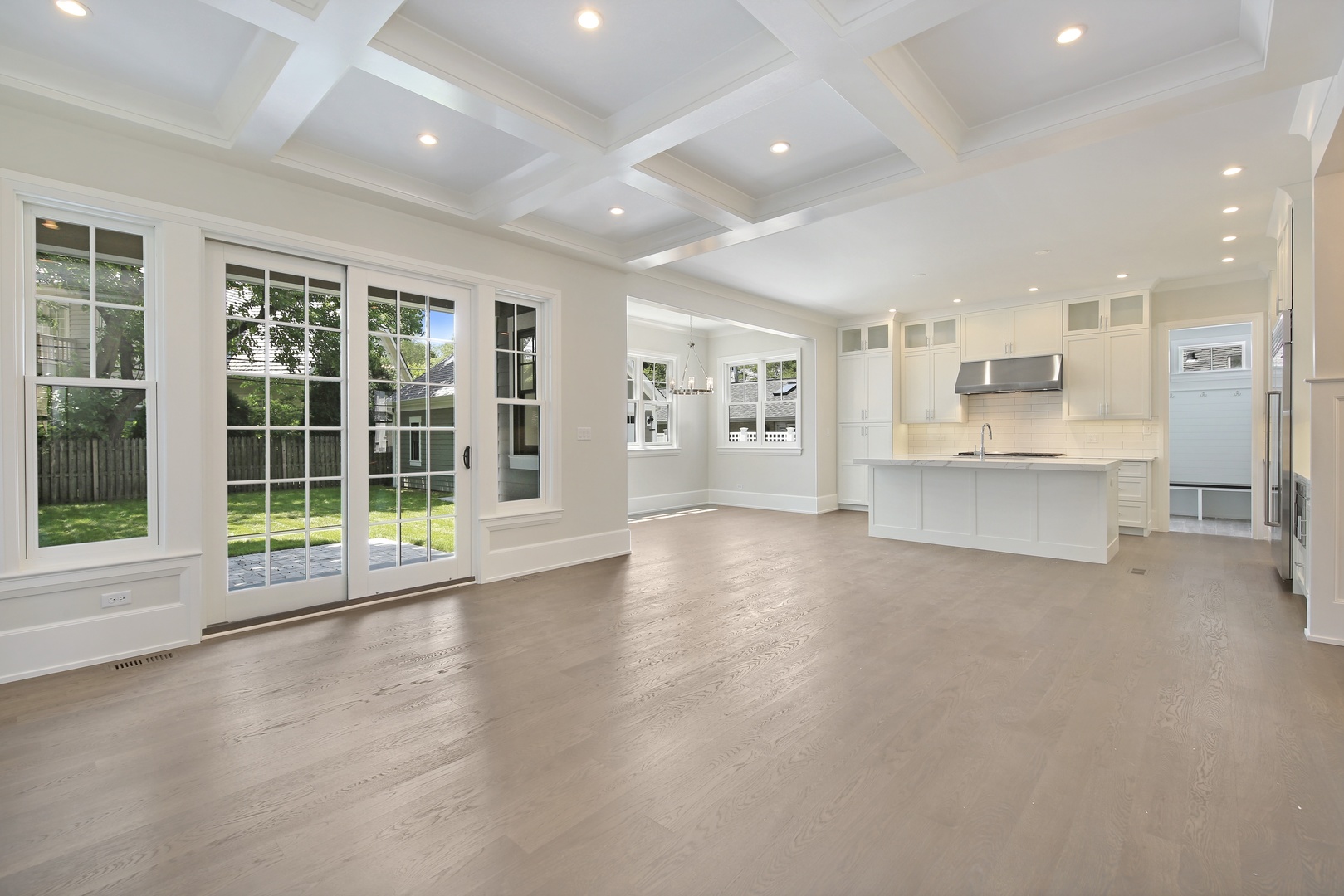 408 The Lane Hinsdale, IL 60521 - Photo 5 of 33 a view of empty room with wooden floor and a fireplace