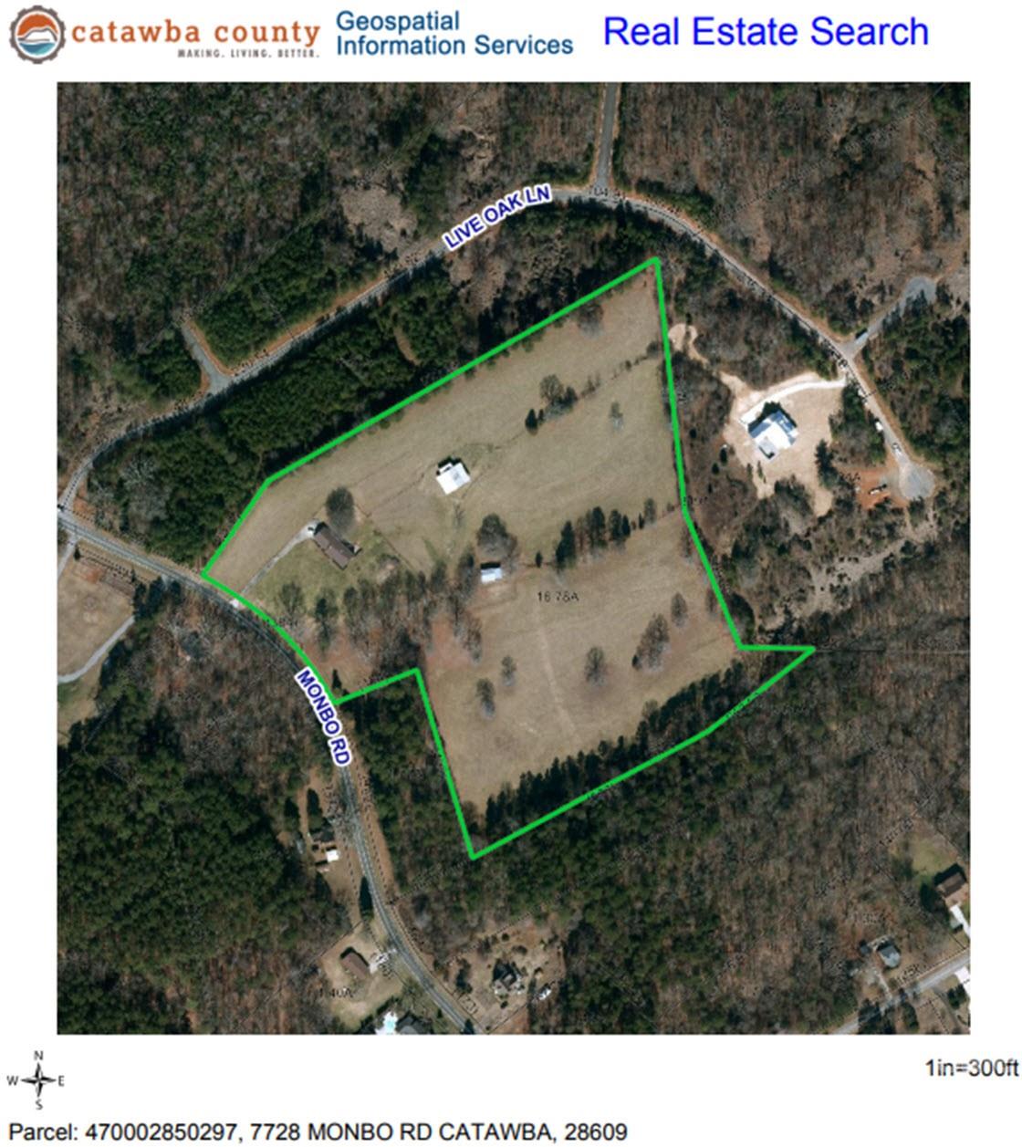 7728 Monbo Road Catawba, NC 28609 - Photo 2 of 39 a view of a yard with an outdoor space