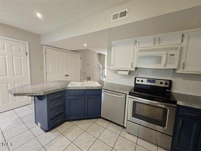 8184 McGuire Drive Raleigh, NC 27616 - Photo 6 of 13 a kitchen with a stove sink and cabinets