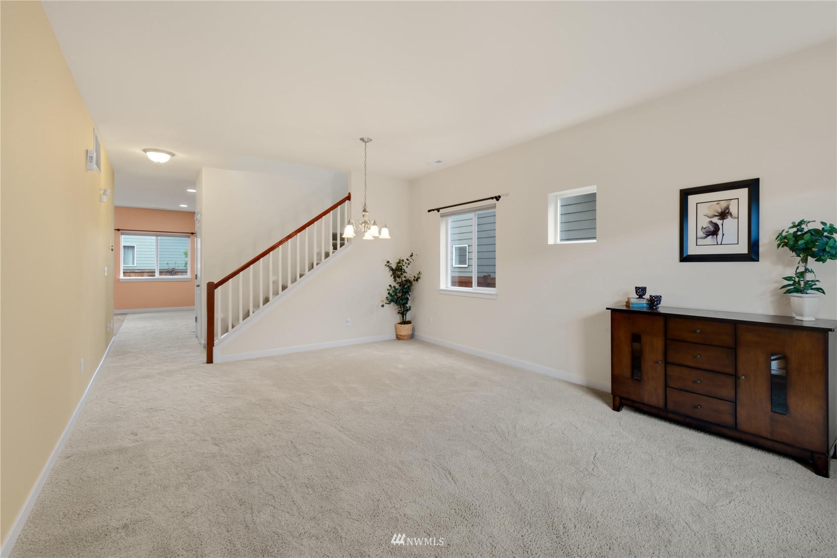3712 224th Street Southeast Bothell, WA 98021 - Photo 2 of 24 a view of an empty room with stairs