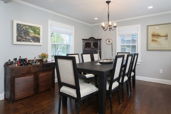 31 Buswell Park Newton, MA 02458 - Photo 8 of 20 a view of a dining room with furniture window and wooden floor