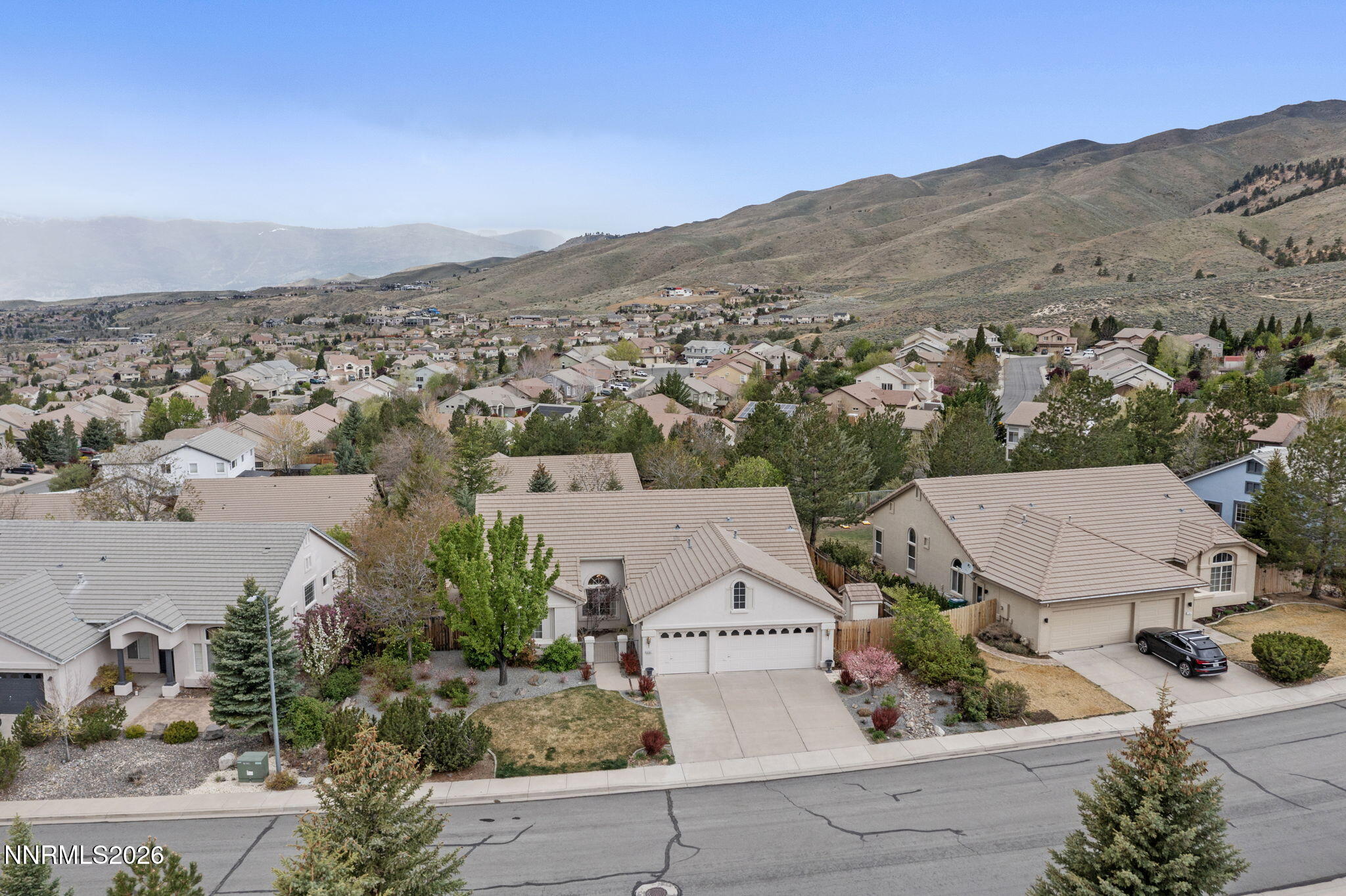 2741 Sunline Drive Reno, NV 89523 - Photo 6 of 47 an aerial view of residential houses with outdoor space and river