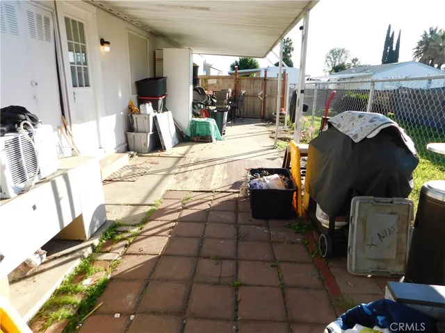 a view of street from balcony