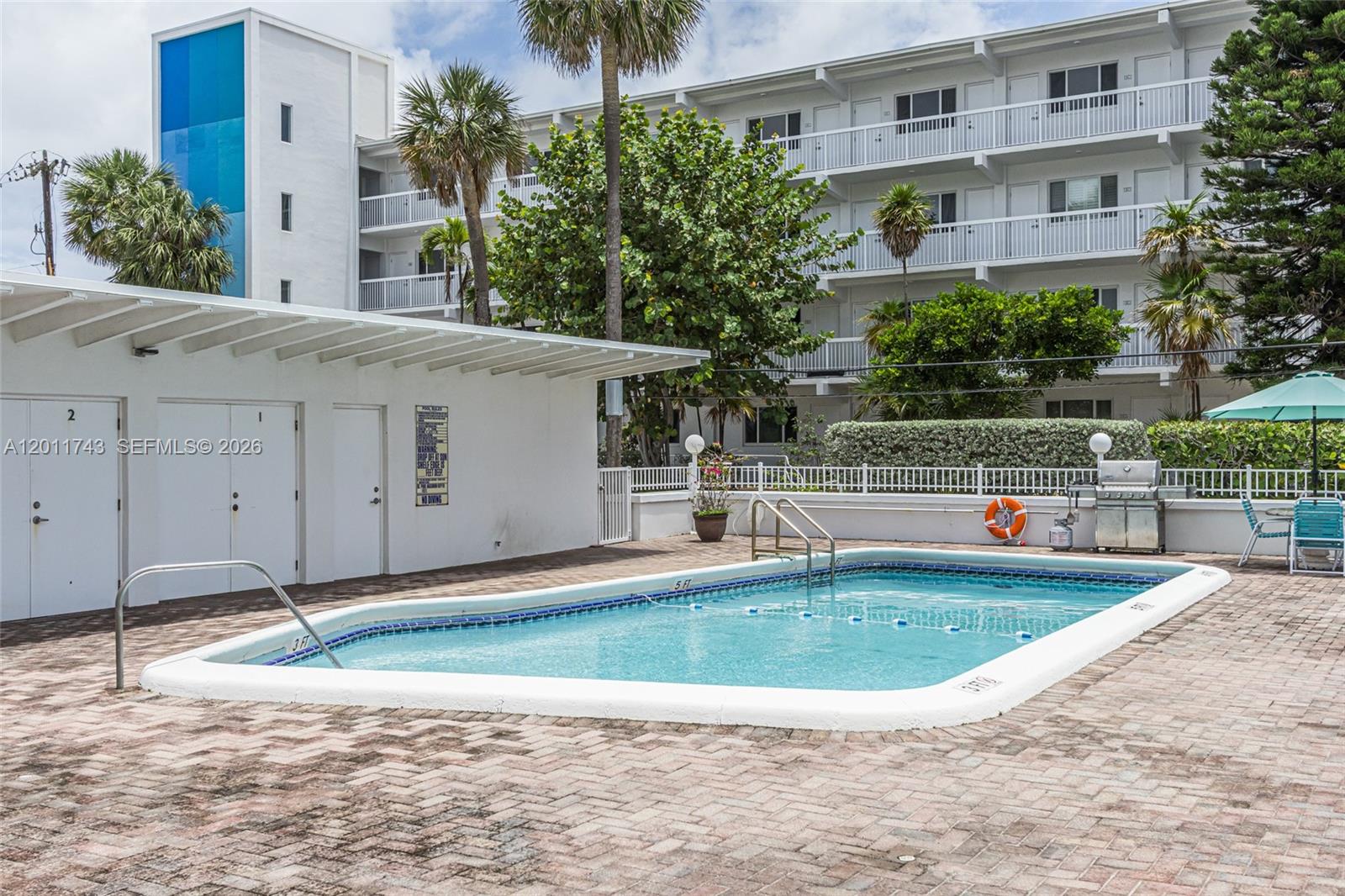 1801 South Surf Road, Unit 2G Hollywood, FL 33019 - Photo 8 of 32 a view of a house with a swimming pool