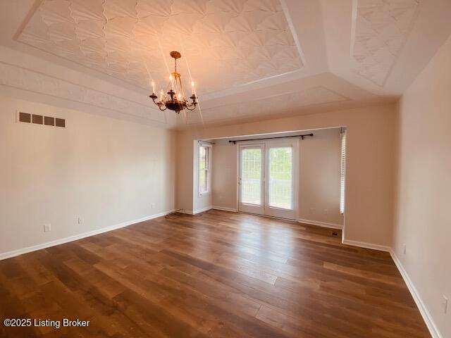 6780 Murrays Run Road Coxs Creek, KY 40013 - Photo 23 of 49 Primary Bedroom with decorative ceiling