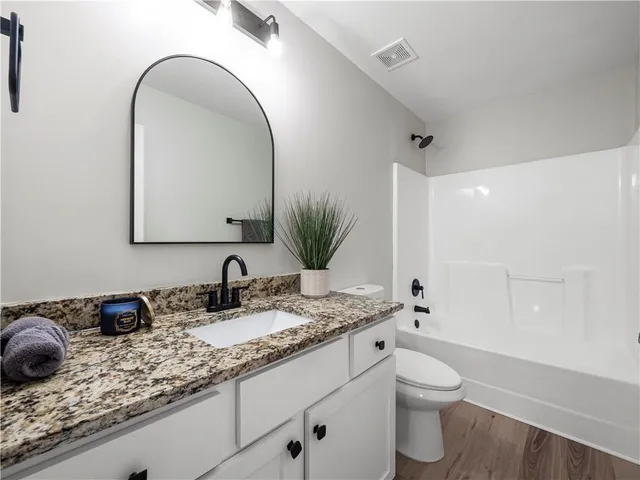 wooden floor in an empty room